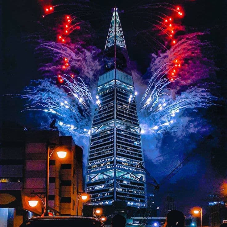 Camels walking in the desert